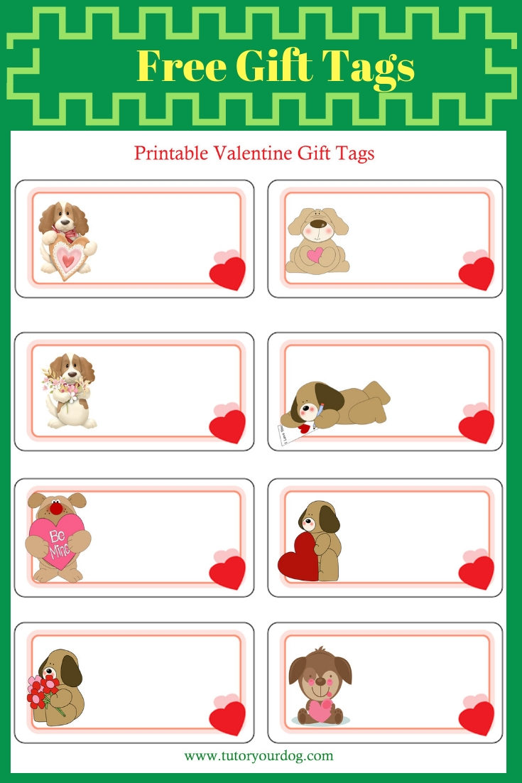 Printable Valentine’s Day Gift Tags